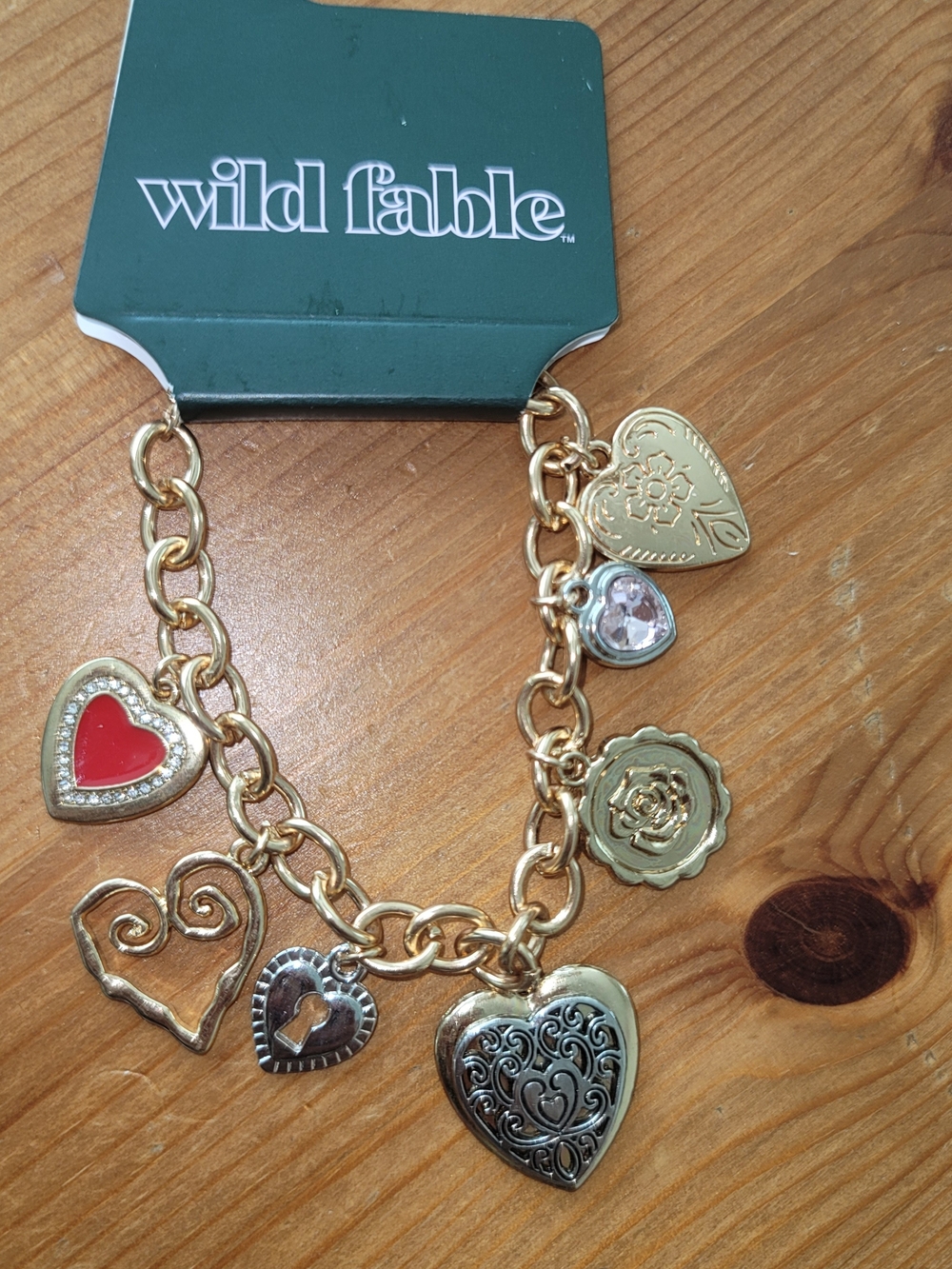 NWT wild fable Charm Bracelet